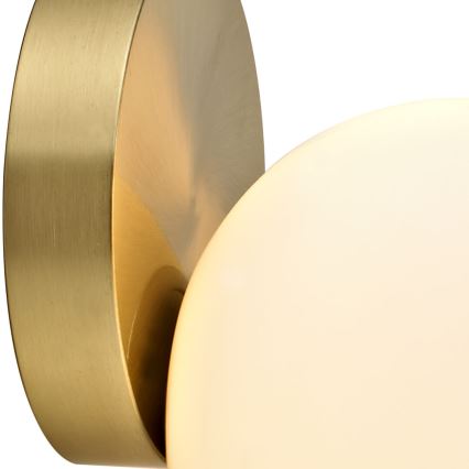 LED Koupelnové nástěnné svítidlo ARIA 1xG9/5W/230V IP44 zlatá