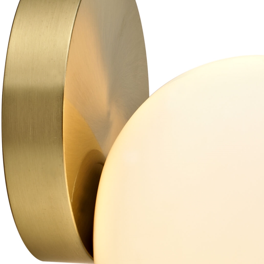LED Koupelnové nástěnné svítidlo ARIA 1xG9/5W/230V IP44 zlatá