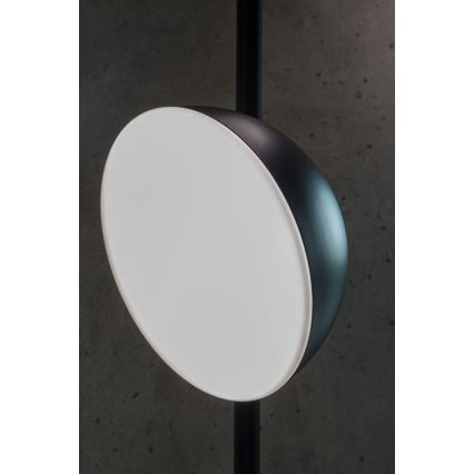 LED Stojací lampa CROWD 2xLED/10W/230V černá