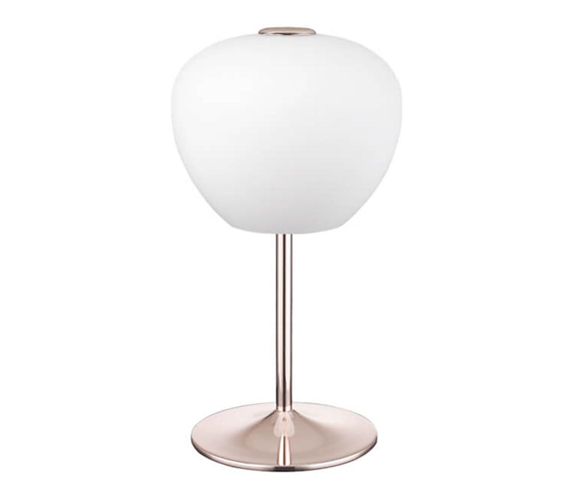 Klausen Klausen 148001 - Stolní lampa ARAGON 3xG9/3W/230V bílá/rose gold KS0229
