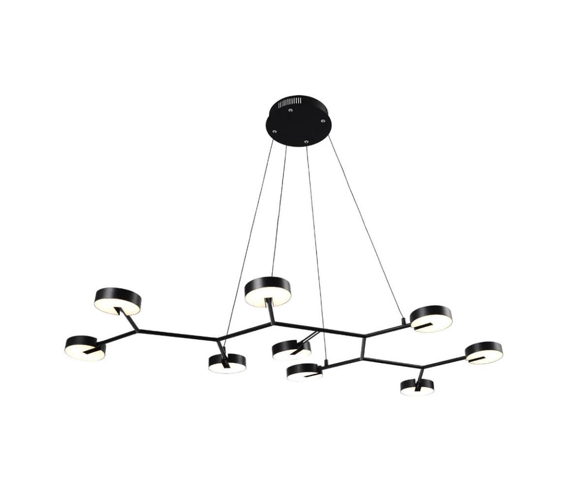 Klausen Klausen 149002 - LED Lustr na lanku DRIFTER 9xLED/8,4W/230V černá KS0199