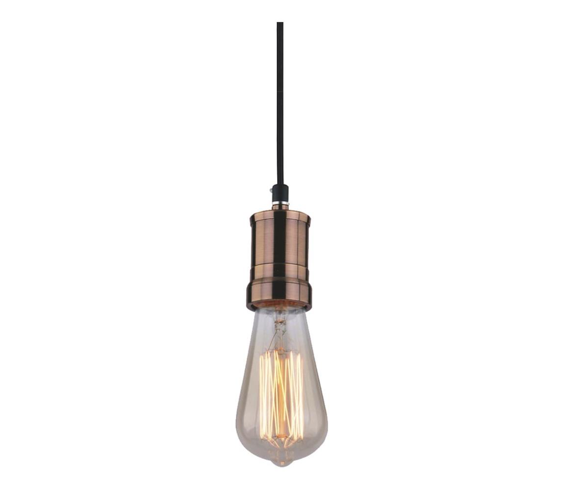 Klausen Klausen LY-3152 - Lustr na lanku PENDA 1xE27/15W/230V měděná KS0048