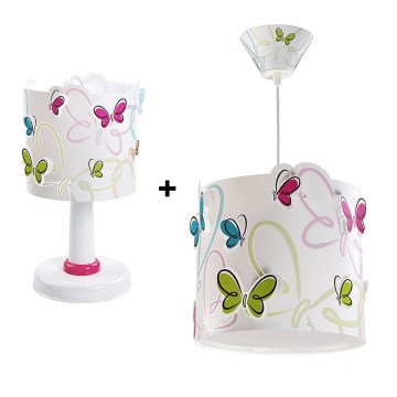 Klik 6214 - SADA stolní lampa + lustr BUTTERFLY Klik 6214 - SADA stolní lampa + lustr BUTTERFLY