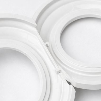 Kliklap - Retro rámeček středový keramická bílá