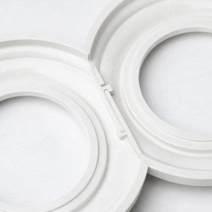 Kliklap - Retro rámeček středový keramická bílá