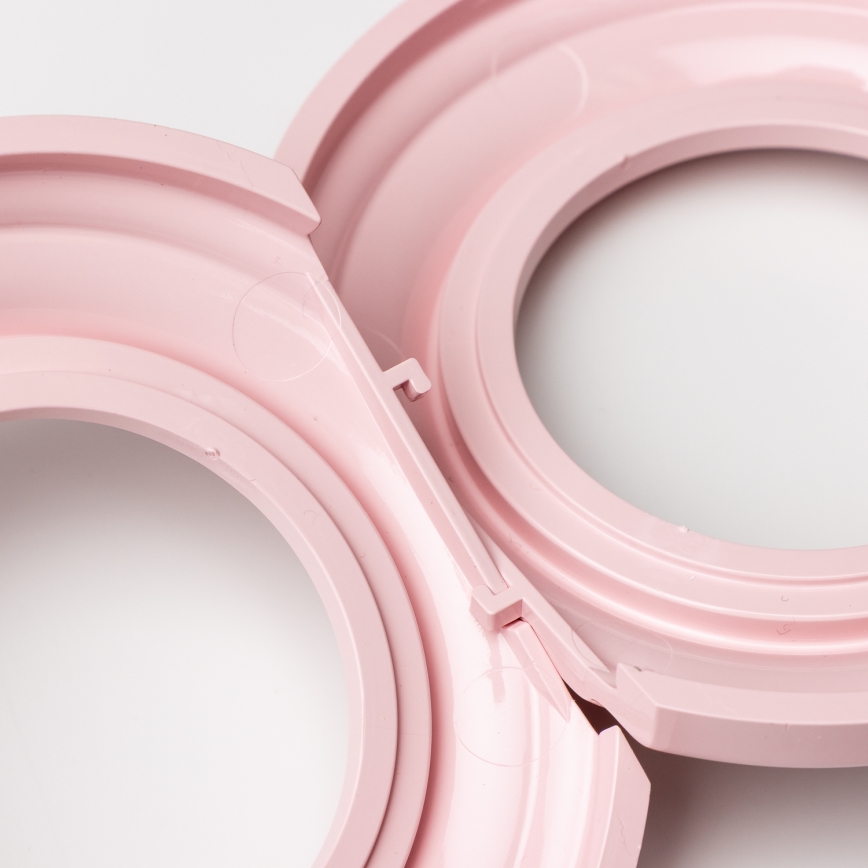 Kliklap - Retro rámeček středový starorůžová