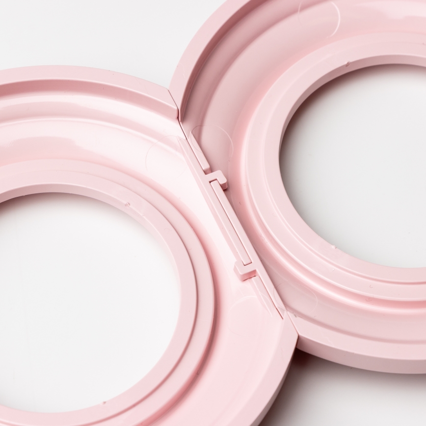 Kliklap - Retro rámeček středový starorůžová