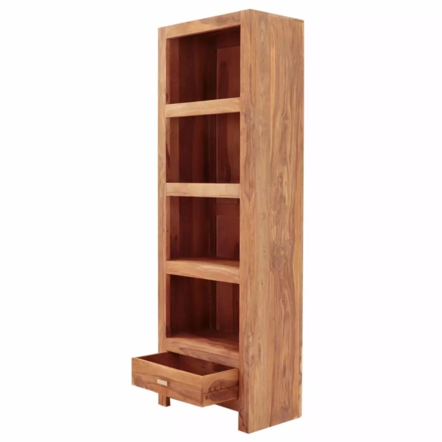 Knihovna GANI 180x60 cm masiv/palisandr