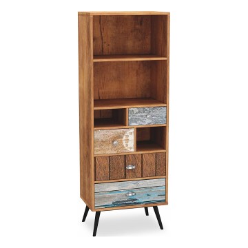 Knihovna MEZO 60x180x29 cm dub wotan