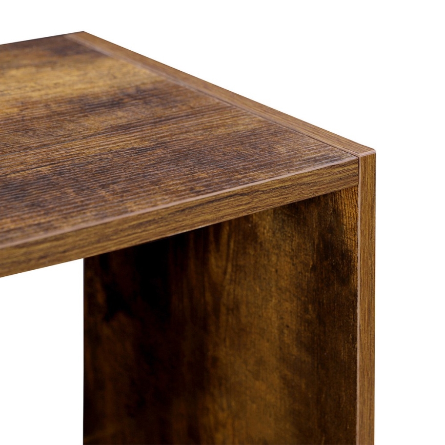 Knihovna NAVARO hnědá