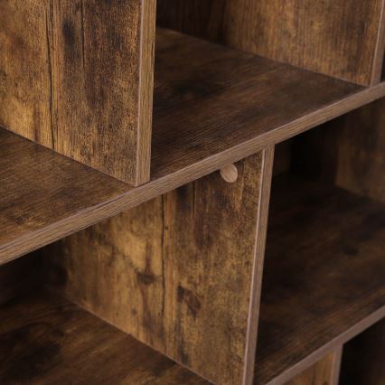 Knihovna NAVARO hnědá