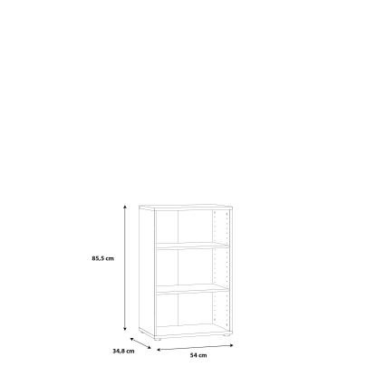 Knihovna URAN bílá