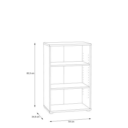 Knihovna URAN dub artisan