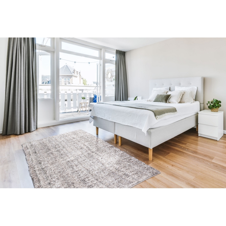 Koberec BILBAO SHAGGY 120x160 cm šedá