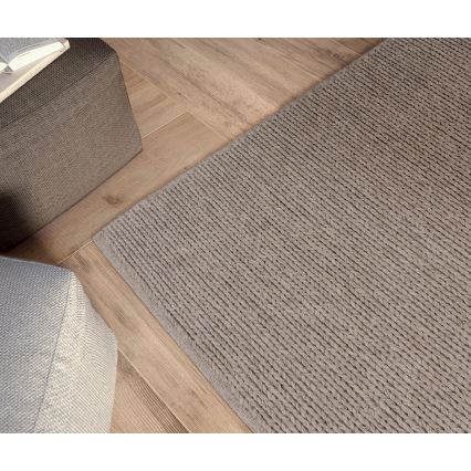 Koberec FIR WOOL 120x170 cm 2600 g/m2 béžová/přírodní