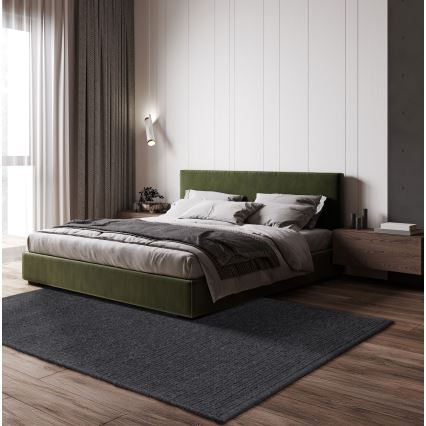 Koberec FIR WOOL 160x230 cm 2600 g/m2 antracit/přírodní