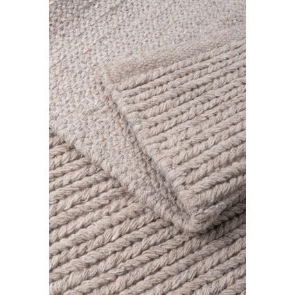 Koberec FIR WOOL 160x230 cm 2600 g/m2 béžová/přírodní