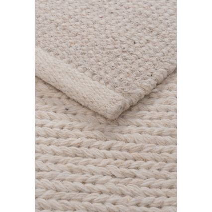 Koberec FIR WOOL 200x300 cm 2600 g/m2 krémová/přírodní