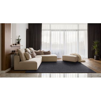 Koberec FIR WOOL 70x140 cm 2600 g/m2 antracit/přírodní