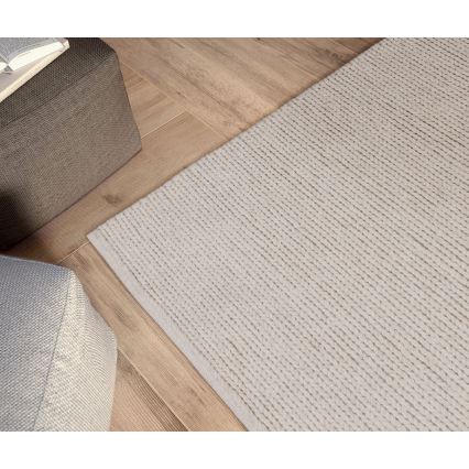 Koberec FIR WOOL 70x140 cm 2600 g/m2 krémová/přírodní
