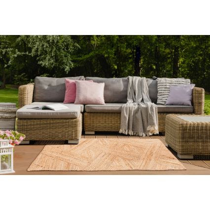 Koberec JUTA 70x140 cm béžová/přírodní