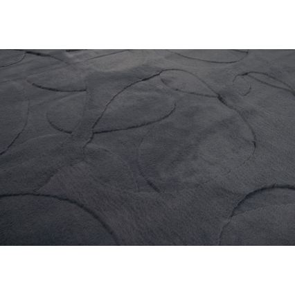 Koberec RABBIT 3D 160x230 cm antracit