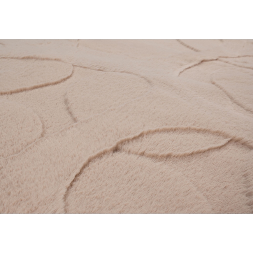 Koberec RABBIT 3D 160x230 cm béžová