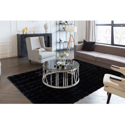 Koberec RABBIT BUBBLE 160x230 cm černá