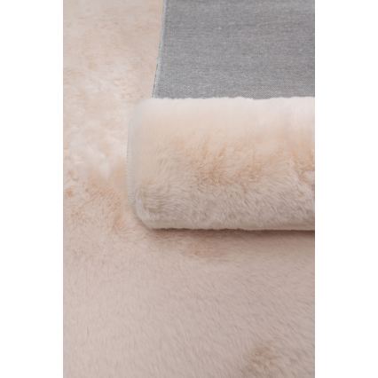 Koberec RABBIT-ROSA NEW 80x150 cm 2000g/m2 krémová