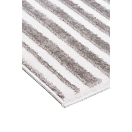 Koberec SALAMANCA 160x230 cm šedá/bílá