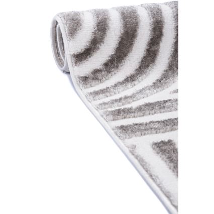 Koberec SALAMANCA 200x280 cm šedá/bílá