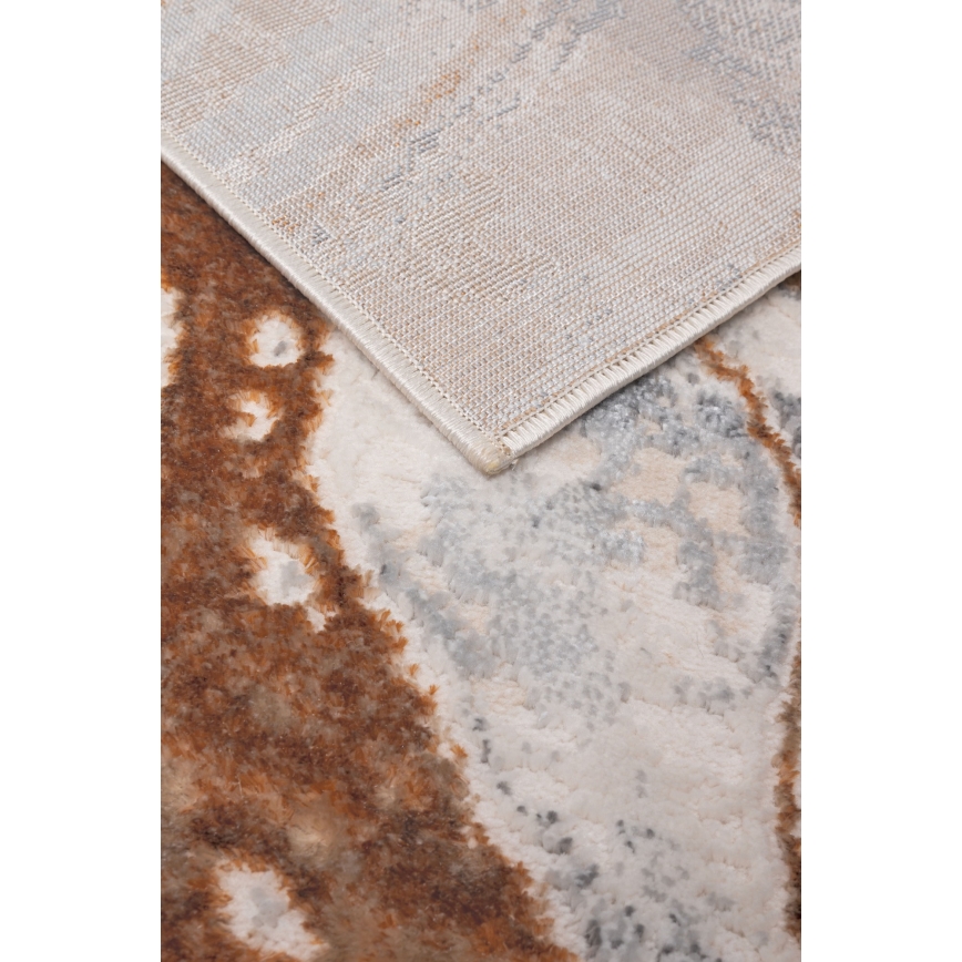 Koberec STONE 160x220 cm béžová/šedá