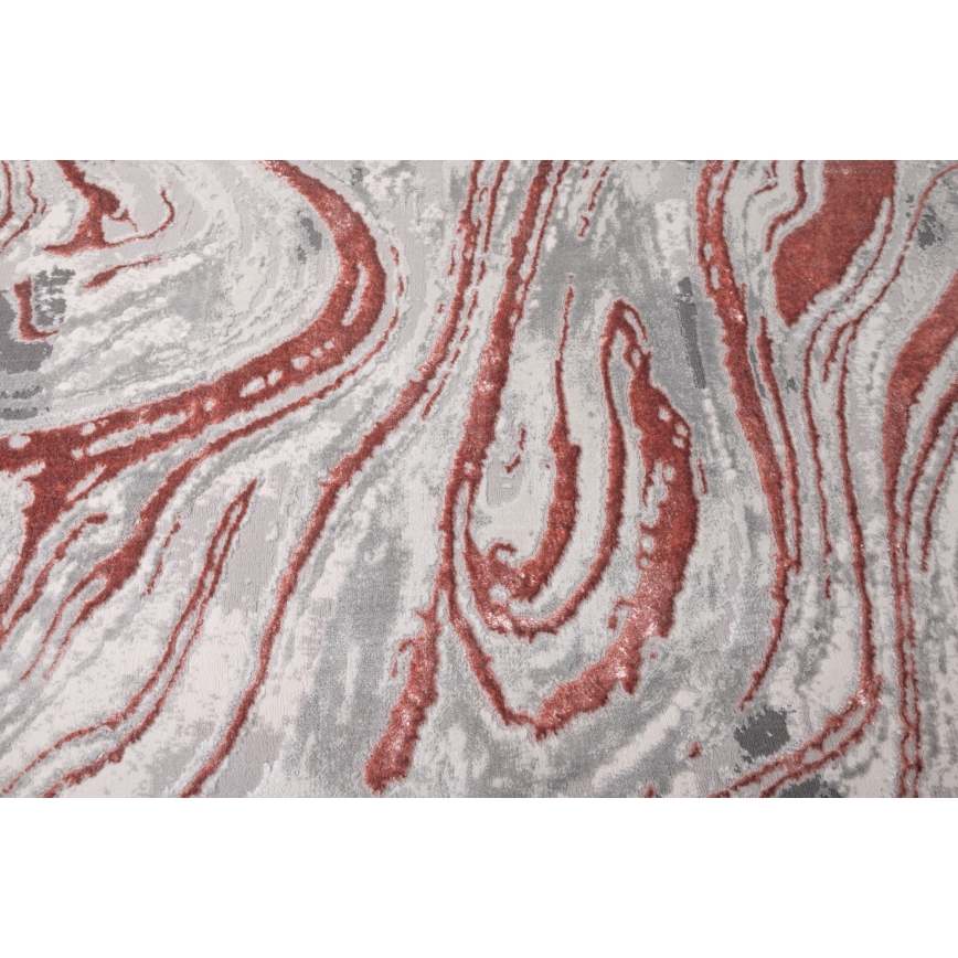 Koberec STONE 160x220 cm růžová/šedá