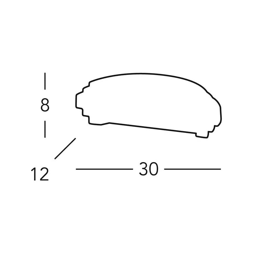 Kolarz 0290.61 - Nástěnné svítidlo STIEGEL 1xE27/60W/230V