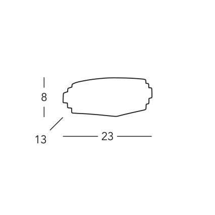 Kolarz 0290.61E - Nástěnné svítidlo STIEGEL 1xG9/60W/230V bílá