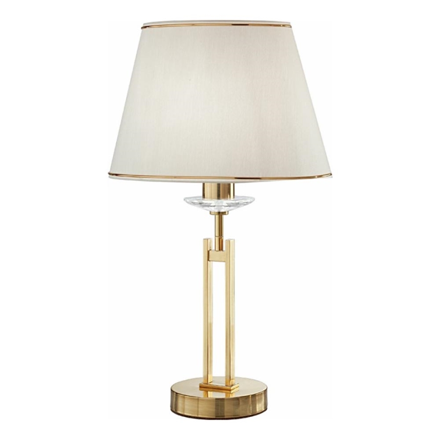 Kolarz 330.71.8C - Křišťálová stolní lampa IMPERIAL 1xE27/60W/230V zlatá/béžová