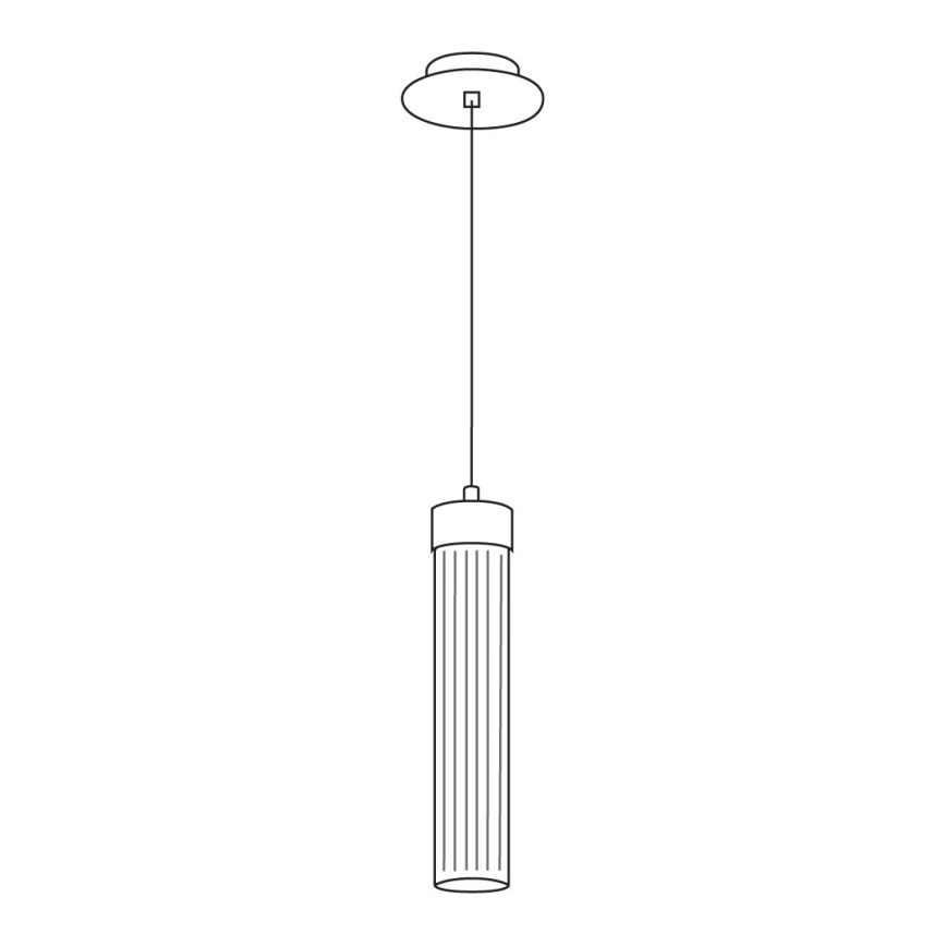 Kolarz 6009.30160 - Lustr na lanku RAGGIO 1xE14/25W/230V matný chrom