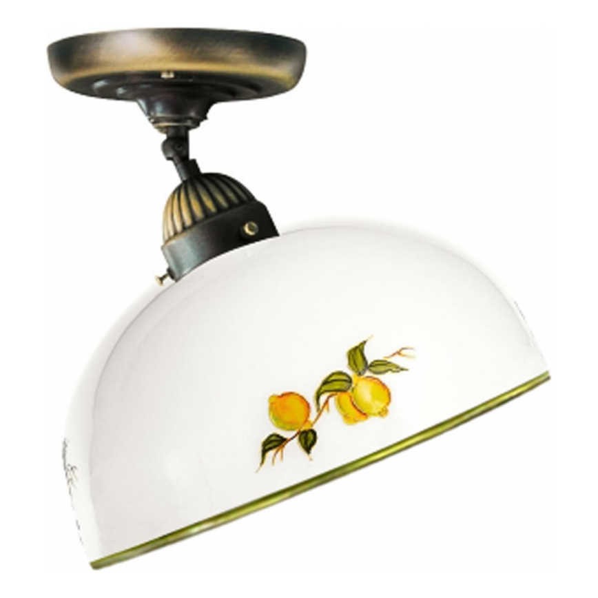 Kolarz 731.10.129 - Přisazený lustr NONNA 1xE27/75W/230V pr. 30 cm citrony