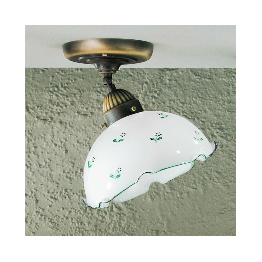 Kolarz 731.10.21 - Bodové svítidlo NONNA 1xE27/75W/230V zelená