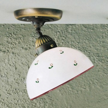 Kolarz 731.10.68 - Přisazený lustr NONNA 1xE27/75W/230V pr. 30 cm červená