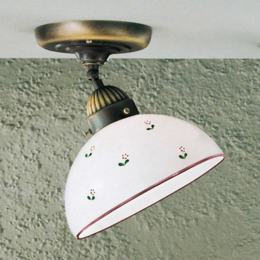 Kolarz 731.10.69 - Přisazený lustr NONNA 1xE27/75W/230V pr. 20 cm červená