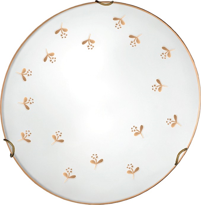 Kolarz 731.11.4.160 - Nástěnné svítidlo NONNA 1xE27/60W/230V pr. 30 cm květiny rose gold