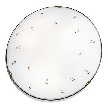 Kolarz 731.11.4.70 - Stropní svítidlo NONNA 1xE27/60W/230V pr. 30 cm zelená