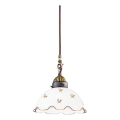 Kolarz 731.30.160 - Lustr na lanku NONNA 1xE27/75W/230V pr. 20 cm květiny rose gold