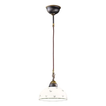 Kolarz 731.30.20 - Lustr na lanku NONNA 1xE27/75W/230V pr. 20 cm zelená