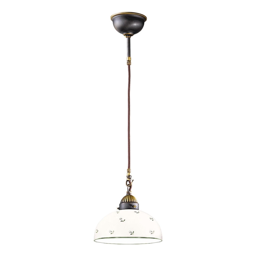 Kolarz 731.30.20 - Lustr na lanku NONNA 1xE27/75W/230V pr. 20 cm zelená
