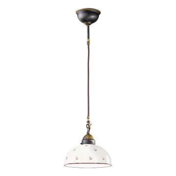 Kolarz 731.30.68 - Lustr na lanku NONNA 1xE27/75W/230V pr. 30 cm červená