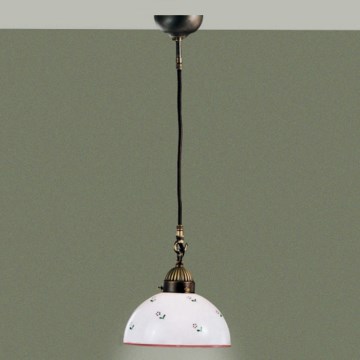 Kolarz 731.30.69 - Lustr na lanku NONNA 1xE27/75W/230V pr. 20 cm červená