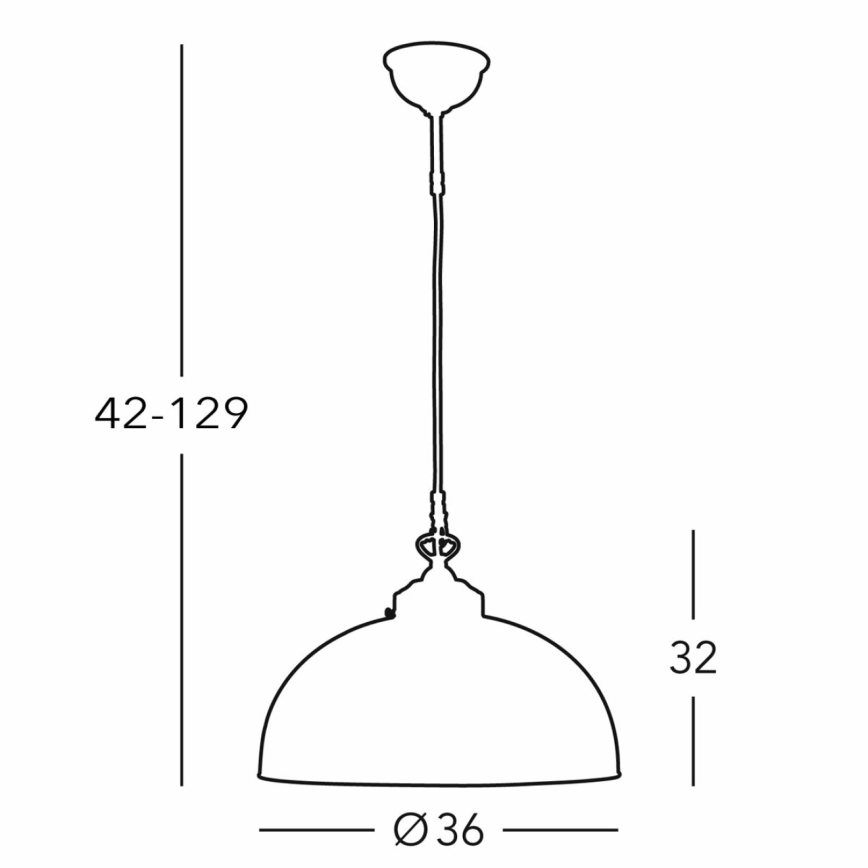 Kolarz 731.32.102 - Lustr na lanku NONNA 1xE27/75W/230V pr. 36 cm jeleni zelená