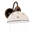 Kolarz 731.61.16 - Nástěnná lampa NONNA 1xE27/75W/230V modrá